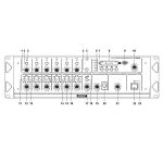 Матричный трансляционный микшер-усилитель ABK PA-2812