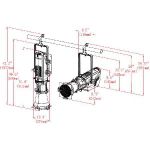 Профильный светодиодный прожектор ACME ELLIPSOIDAL 300 CW