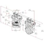 Вращающийся прожектор WASH AKME ICARUS 620