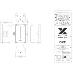 Активная акустическая система FBT X-LITE 110A