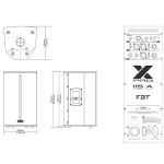 Активная акустическая система FBT X-PRO 115A