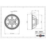 Низкочастотный драйвер B&C 15NW76