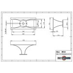 Рупор для ВЧ драйвера B&C ME45