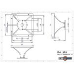 Рупор для ВЧ драйвера B&C ME90