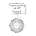 Низкочастотный динамик EIGHTEEN SOUND 15TLW3000/8