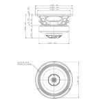 Коаксиальный динамик EighteenSound 8CX650/8