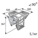 Стыковочный угол 90˚ для 4-х ферм IMLIGHT T40/31-42