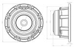 OBERTON 10M250 Среднечастотный динамик 8 Ом