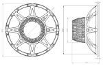 OBERTON 15NB451 Низкочастотный динамик