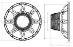 OBERTON 15NB500 Низкочастотный динамик