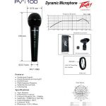 Микрофонный комплект PEAVEY PV MSP1 XLR