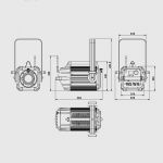 Светодиодный профильный прожектор SHOWLIGHT SL-400SP