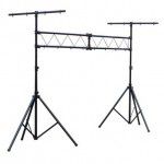 showtec-two-stand-with-truss-and-two-t-bars