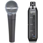 SHURE SM58-X2u динамический кардиоидный вокальный микрофон с X2u USB