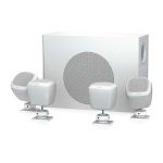 Комплект настенных громкоговорителей TANNOY SAT SUB 4PACK-WH