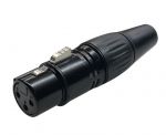 Разъем XLR M кабельный никель 3-pin Bespeco XLR3MX