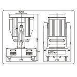 Зенитный прожектор SL-FC Color 10 кВт